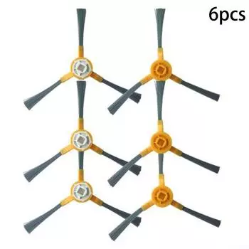 Комплект из 6 боковых щеток для аксессуаров для деталей робота-пылесоса IKOHS NETBOT S15