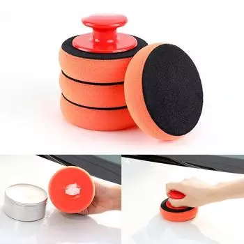 Комплект из 6 дисков для полировки автомобиля, полировальный диск с ручкой, губки для полировки автомобиля, многофункциональный инструмент для ухода за лакокрасочным покрытием