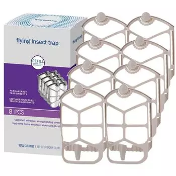 Комплект из 8 сменных картриджей для летающих средств от комаров для замены аксессуаров