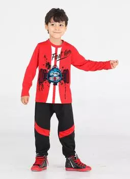 Комплект из брюк мешковатого кроя Racer и футболки