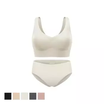 Комплект из бюстгальтера Berish Cool Fit Volume Nook и трусиков Black Bra M/Panties S