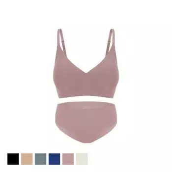 Комплект из бюстгальтера Berish cool fit volume fit PLUS и трусиков Ash Green XS/S