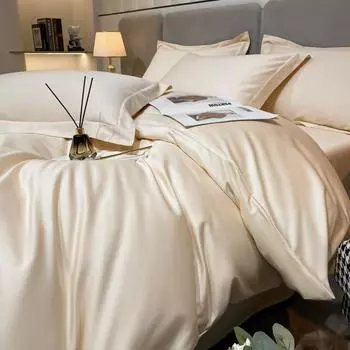 Комплект из четырех предметов из высококачественного длинноволокнистого хлопка плотностью 200: простыни из чистого хлопка, простыни на подгонке, пододеяльник, высококачественный пододеяльник для постельного белья 1.2m bed sheet model-3PCS