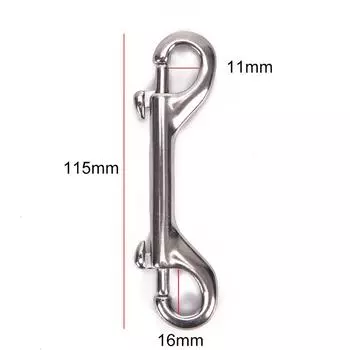 Комплект из двух винтов-крючков для подводного плавания из нержавеющей стали с быстросъемным креплением 115mm