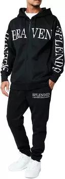 Комплект из джерси, верх и низ, логотип с принтом, комплект одежды для дома, черный логотип 2 4 л [Soleil Doll] для мужчин, M-5 л