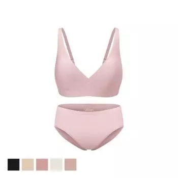 Комплект из фирменного бюстгальтера и трусиков Berish Cool Fit Black S/M