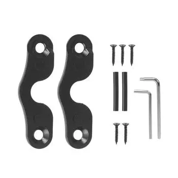 Комплект из нержавеющей стали для крепления трубки солнцезащитного козырька водителя и пассажира, ремонт зажима для солнцезащитного козырька