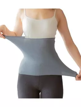 Комплект из пушистого шелка Belly Silk One Size Fits For Made in Japan [SOWAN] Band, Blend, 2, Cotton, Most, Thin, Sleeping, (Угольно-серый)