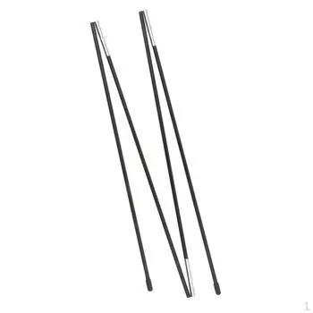 Комплект из стекловолокна для уличной палатки, сменные аксессуары для стержней для пеших прогулок, кемпинга, пикника, диаметр