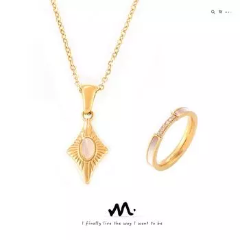 Комплект из титановой стали, цепочки для ключей, подвески с камнем кошачий глаз и ракушки в виде четырехконечной звезды