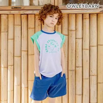 Комплект из топа и низа Olivan Hipster, синий Blue/110