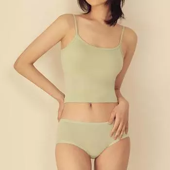 Комплект из топа и трусиков Skinny Five Sheer Modal, 5 цветов Blue (Bra XL + Panties XXL)