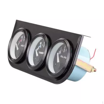 Комплект из трех датчиков 3 в 1: автомобильный счетчик, датчик температуры воды, вольтметр, измеритель железа, автоматический