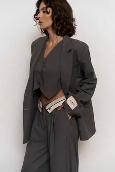 Комплект из трех предметов: дымчатый пиджак Gardena