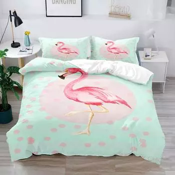 Комплект из трех предметов с цифровой печатью Bird Game GB-Single135cm200cm 2pcs