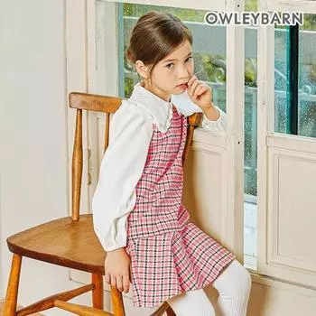 Комплект из верхней и нижней части в клетку Olivan Posong, розовый Pink/140