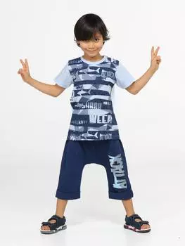 Комплект капри для мальчика Attack Navy