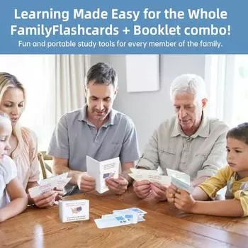 Комплект карточек для теста на гражданство США с руководством по изучению натурализации, 100 вопросов и ответов по гражданству США, карточки по гражданству США