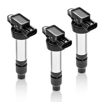 Комплект катушек зажигания из 3 шт. Совместимость с запчастями Nissan Для ремонта двигателя HZ-MON-STAR Suzuki, Mazda, No. 33400-76G30 33400-76G21 1A12-18-100 22448-4A00F