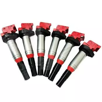 Комплект катушек зажигания подходит для BMW F32 F33 E46 E82 E83 E88 E90 E92 E93 N52 N53 N54 N13 N16 535i 325i 640i M2 M3 M4 X1 X3 X5 X6 Z4 3.0L