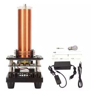 Комплект катушки дуги плазменный музыкальный проигрыватель научный эксперимент игрушка набор инструментов 100240 В для детей американская вилка US Plug