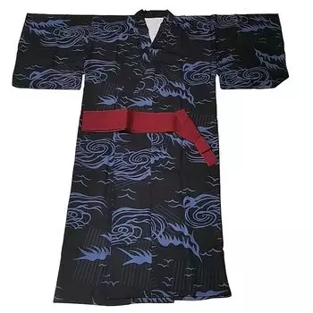 Комплект кимоно юката оби легко одевается комплект юката летняя одежда фестиваль фейерверк юката классная простая японская одежда дзинбэй один размер подходит