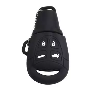 Комплект ключей из силиконовой кожи, аксессуары для SAAB 9-3 9-5 93 95, чехол для ключа, чехол для дистанционного брелока, абсолютно новый, высокое качество CHINA