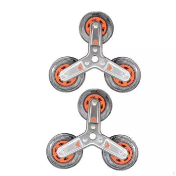 Комплект колес для подъема по лестнице для тележек для покупок