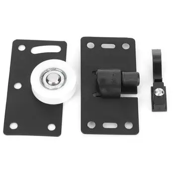 Комплект колес для раздвижных дверей, холоднокатаная стальная дверная фурнитура для шкафа, гардероба