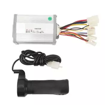 Комплект контроллера щеточного двигателя для электровелосипеда, контроллер скорости щеточного двигателя с поворотной ручкой 24 В