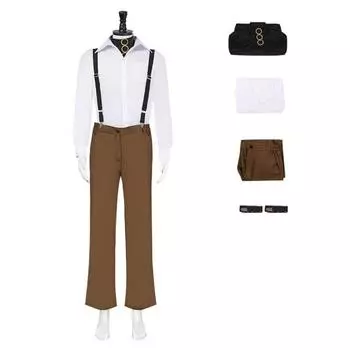 Комплект Косплей Мода Простой Хэллоуин Ужас Костюм Подарок XS