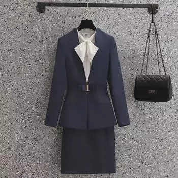 Комплект костюмов для ресепшена отеля: Рубашка с длинными рукавами и брюки для профессиональной рабочей одежды S