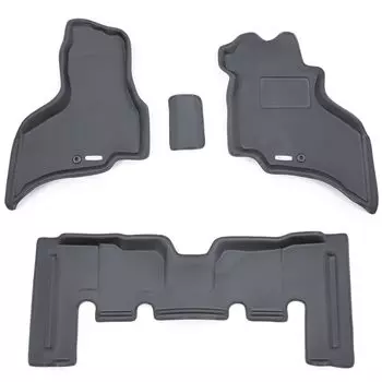 Комплект ковриков Clazzio 3D Type для 1 Hijet Cargo S321V Samburvan S321B Pixis Van S321M НОВЫЙ резиновый черный R2/9~R3/12 ED-6600 [5EEDB6600K] чёрный