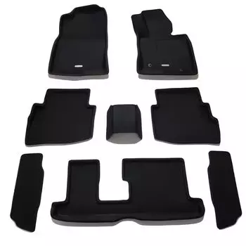 Комплект ковриков Clazzio 3D Type для 1-7-местного автомобиля, НОВЫЙ резиновый, черный CX-8 H29(2017)/12~R4(2022)/12 EZ-7041 [5EEZC7041K] чёрный