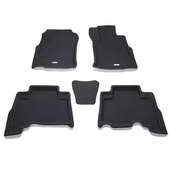 Комплект ковриков Clazzio 3D Type для 1 сиденья Land Cruiser Prado H25, НОВЫЙ, резиновый, черный ET0166 (2013)/9~5 [5EETB0166K] чёрный
