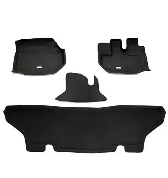 Комплект ковриков Clazzio 3D Type для 1 автомобиля Hiace Ace Wide 200 Series NEW Rubber Type Black Wide/Regius ET-1097 [5EETB1097K] чёрный