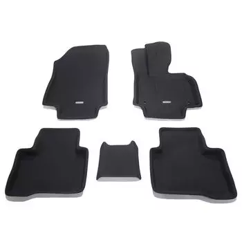 Комплект ковриков Clazzio Floor Mat 3D Type для 1 автомобиля RAV4 MXAA54 MXAA52 Harrier MXUA80 MXUA85 с бензиновым двигателем, НОВЫЙ, резиновый, черный / H31(2019)/4~ / Р2(2020)/7~