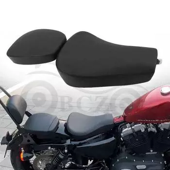 Комплект кожаных подушек для сидений XL1200 X48 для модификаций Harley Flat recoil cushion