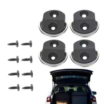 Комплект крепежа для грузовой сетки, крепежные крючки для напольной грузовой сетки, кольцевая петля, комплект для крепления сетки для плоского экрана, для хранения в багажнике автомобиля