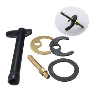 Комплект крепежных фитингов для смесителя Болт Шайба Гаечный ключ Пластина Ключ для кухонной раковины 120*48*15mm