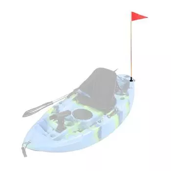 Комплект крепления флага безопасности для каяка, универсальные аксессуары для каяка «сделай сам», для лодки, каноэ