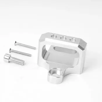 Комплект кронштейна для крепления электромагнитного клапана наддува с 3 портами, совместимый с контроллером наддува Integra 1994-2001, Civic AEM 1992-1995 годов серебряный