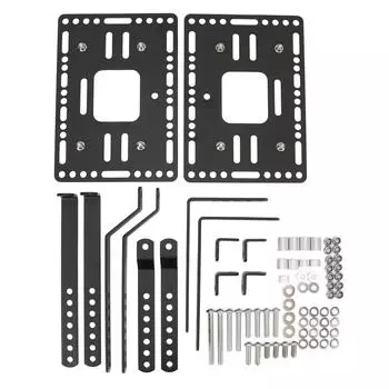 Комплект кронштейнов для крепления бокового кофра мотоцикла, быстросъемный алюминиевый сплав, U