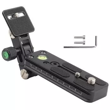 Комплект кронштейнов для телеобъектива с зумом и длиннофокусной камерой. Быстросъемная пластина. (Ф120-38)