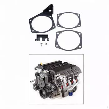 Комплект кронштейнов троса дроссельной заслонки, стальные кронштейны для крепления на 92 мм, 102 мм, 4 болта