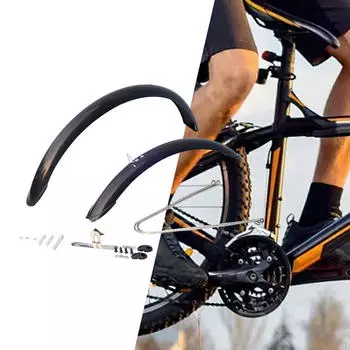 Комплект крыльев для горного велосипеда, комплект крыльев для велосипеда, 20 дюймов, с крепежным оборудованием, защита велосипедных покрышек