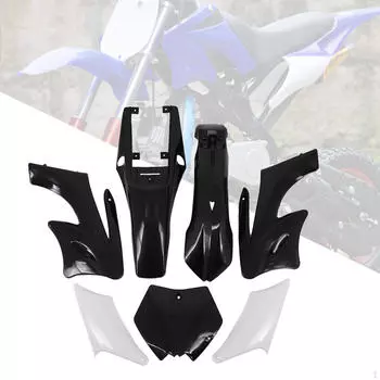 Комплект крыльев для кузова, аксессуары, простота установки, высокая производительность, премиум-класс, замена запасных частей чёрный