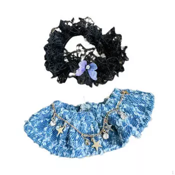 Комплект кукольной одежды для кукол ростом 17 см коричневый