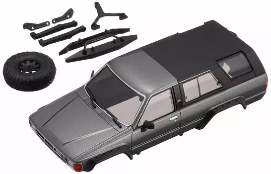 Комплект кузова Kyosho BS Toyota 4Runner темно-серый металлик MXB02GM MX-01