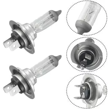 Комплект лампочек для фар DC 12V для автомобильных фар галогенные лампы для замены